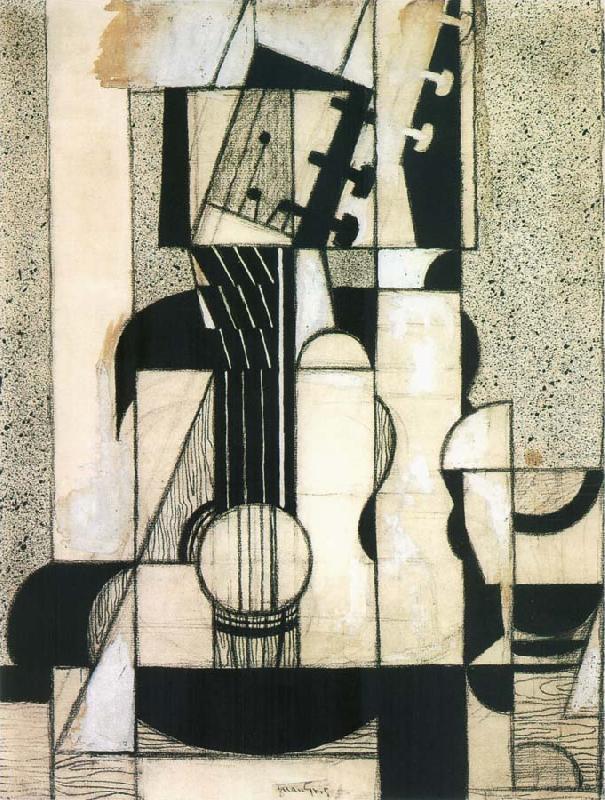 Juan Gris The still lief having guitar china oil painting image